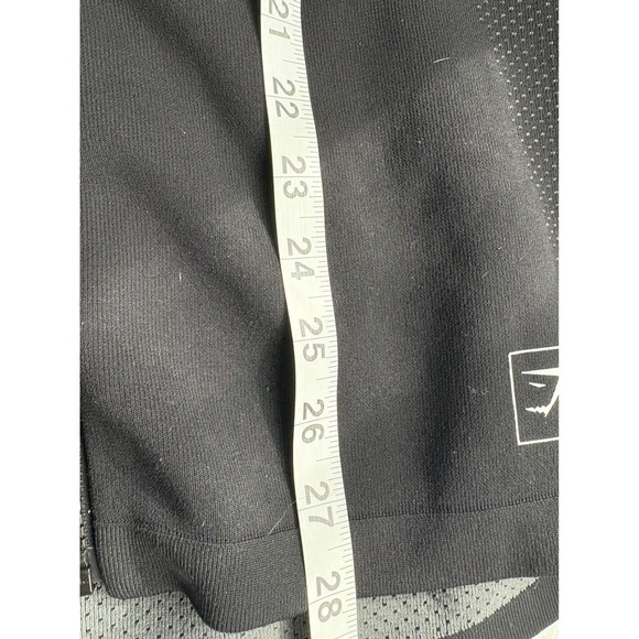 Gymshark Mens Black Full Zip Jacket Size M Training Workout Running Fitness - Picture 7 of 10